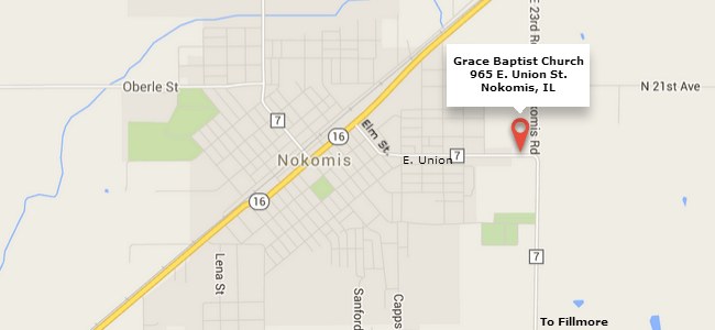 Grace Baptist Church, Nokomis, IL. – A Southern Baptist Church in ...
